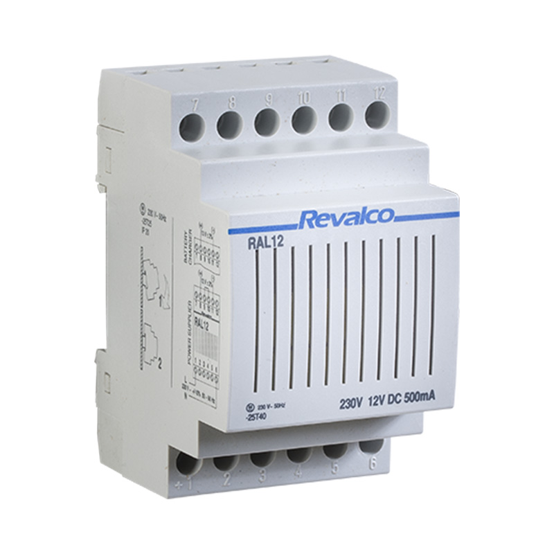 REVALCO. 1RAL12 ESTABILIZADOR TENSION SALIDA 12VDC-0,5A CARGADOR 13VDC-1A