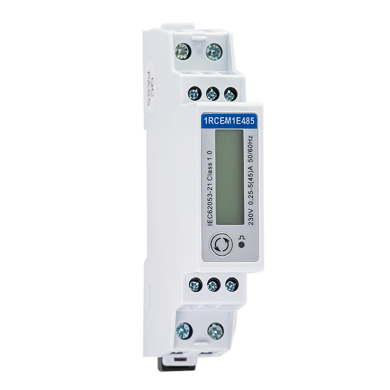REVALCO.  CONTADOR ENERGIA ACTIVA (KWH) DIGITAL MONOF 230VAC 1 MOD DIN 6+1 45A DIREC CLA 1.0 C/RS485