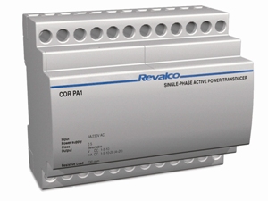 REVALCOIT 1CORPA50 TRANSDUCTOR POTENCIA ACTIVA TRIFASICO+NEUTRO. AUX  230/400VAC