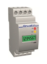 REVALCOIT 1RCEM263D CONTADOR ENERGIA ACTIVA (KWH) DIGITAL MONOF 230VAC 2 MOD DIN 6+1 63A DIREC