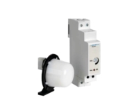 REVALCOIT 1RLUX1 INTERRUPTOR HORARIO CREPUSCULAR 1 MOD + DETECTOR EXTERNO 10 - 100 LUX  230VAC