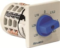 REVALCOIT 2RCO1215QP CONMUTADOR DE VOLTIMETRO PANEL 0-L1N-L2N-L3N