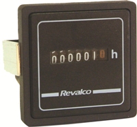 REVALCOIT 4RH72230V50HZ CONTADOR HORARIO ELECTROMECANICO 72X72MM 6+1 DIGITOS AUX 230V AC (50HZ)