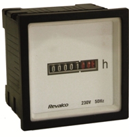REVALCOIT 4RK461050C CONTADOR HORARIO ELECTROMECANICO 55X55MM 5+2 DIGITOS AUX  10...55V DC