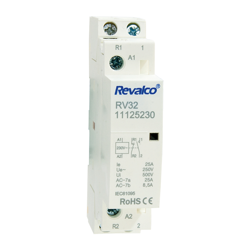 REVALCO RV3210225230 CONTACTOR MODULAR 1MOD 2P 25A 230V 2NC