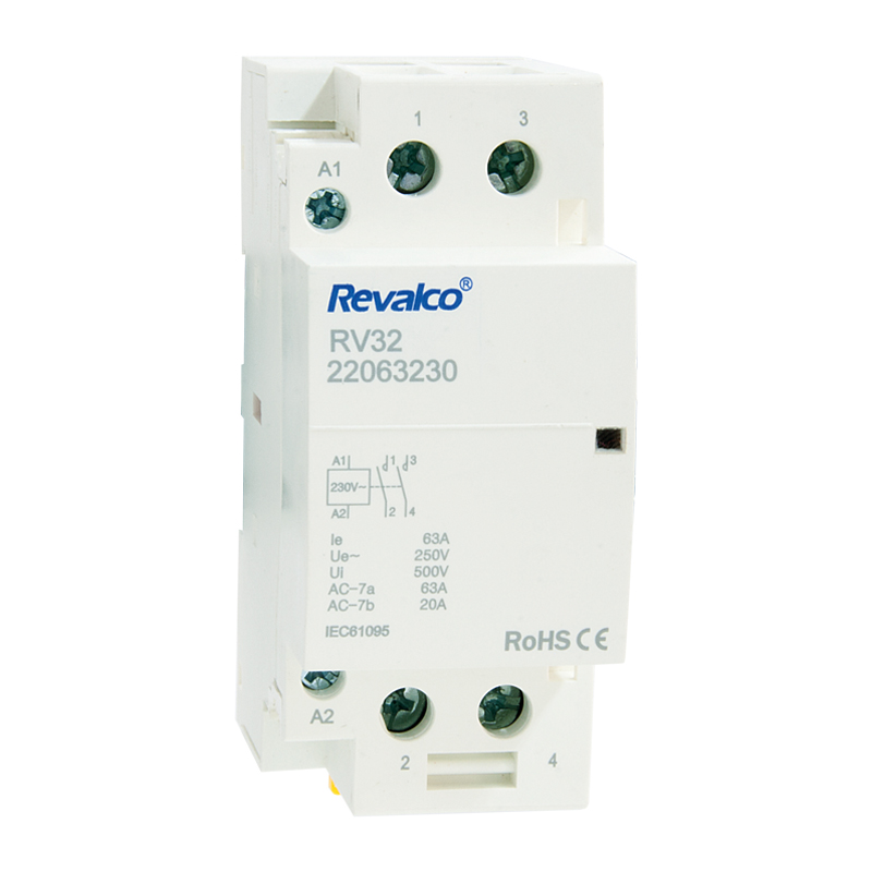 REVALCO RV3220263230 CONTACTOR MODULAR 2MOD 2P 63A 230V 2NC