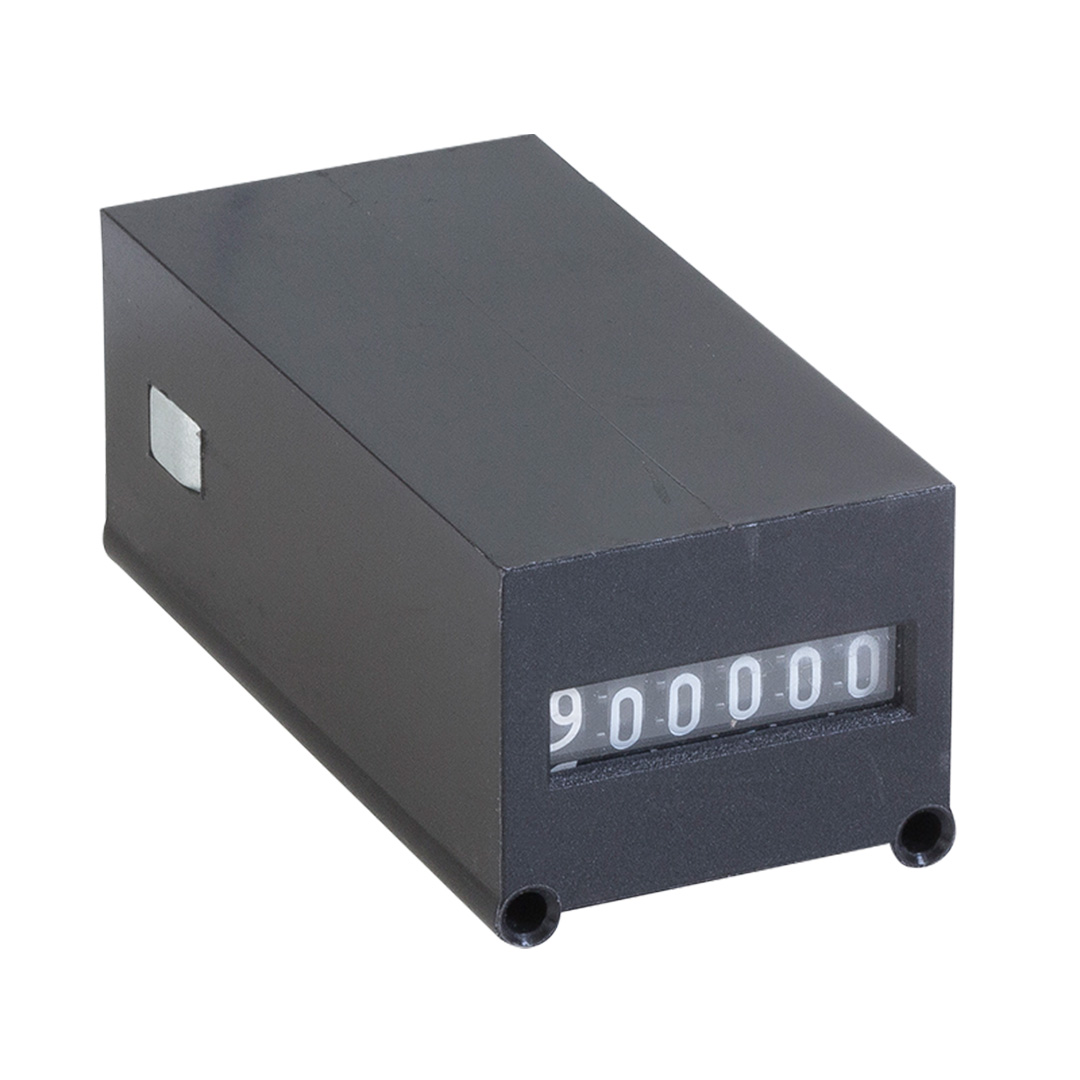 REVALCO.  CONTADOR DE IMPULSOS ELECTROMECANICO 35X45MM 6 DIGITOS 110VDC PLACA FIJ FR/TRA