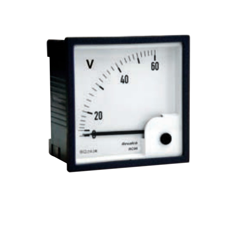 REVALCO. ERC48-600VD VOLTIMETRO ANALOGICO 48X48MM 600V DC DIRECTA C/ESCALA