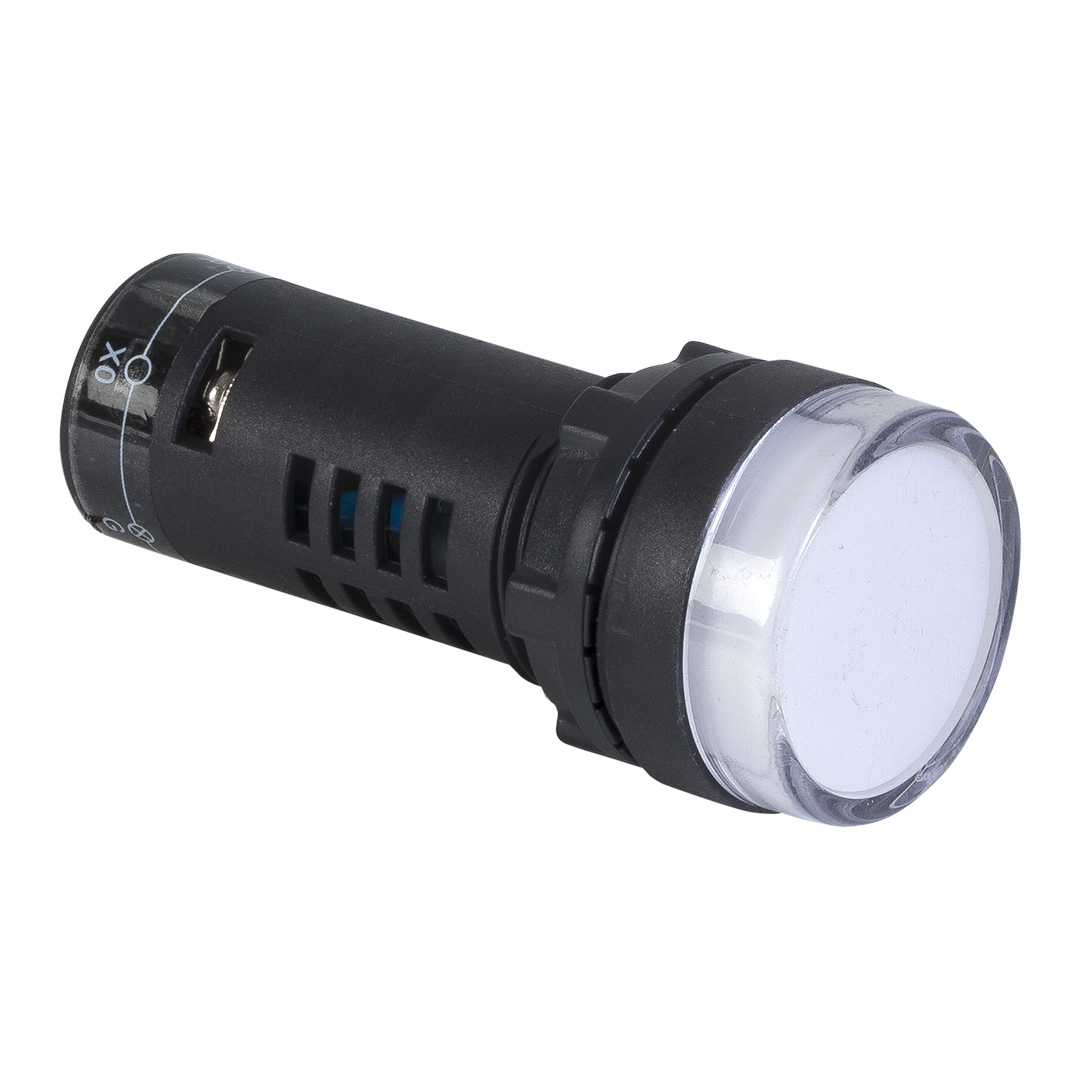 RHENES  PILOTO LUMINOSO LED DOBLE PLASTICO Ø22MM ROJO-VERDE 230VAC/DC