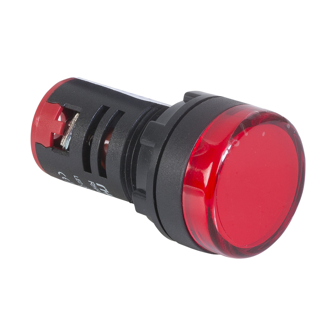 RHENES  PILOTO LUMINOSO LED PLASTICO Ø22MM AMARILLO  24VAC/DC