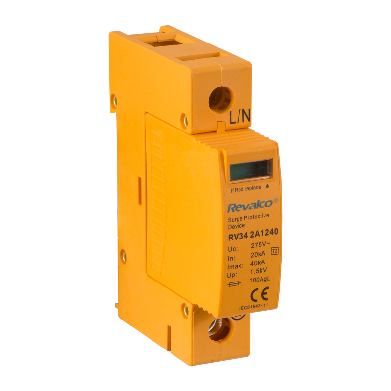 REVALCO RV342A1240 PROTECTOR SOBRET TRAN 1P 275VAC 20-40KA T2