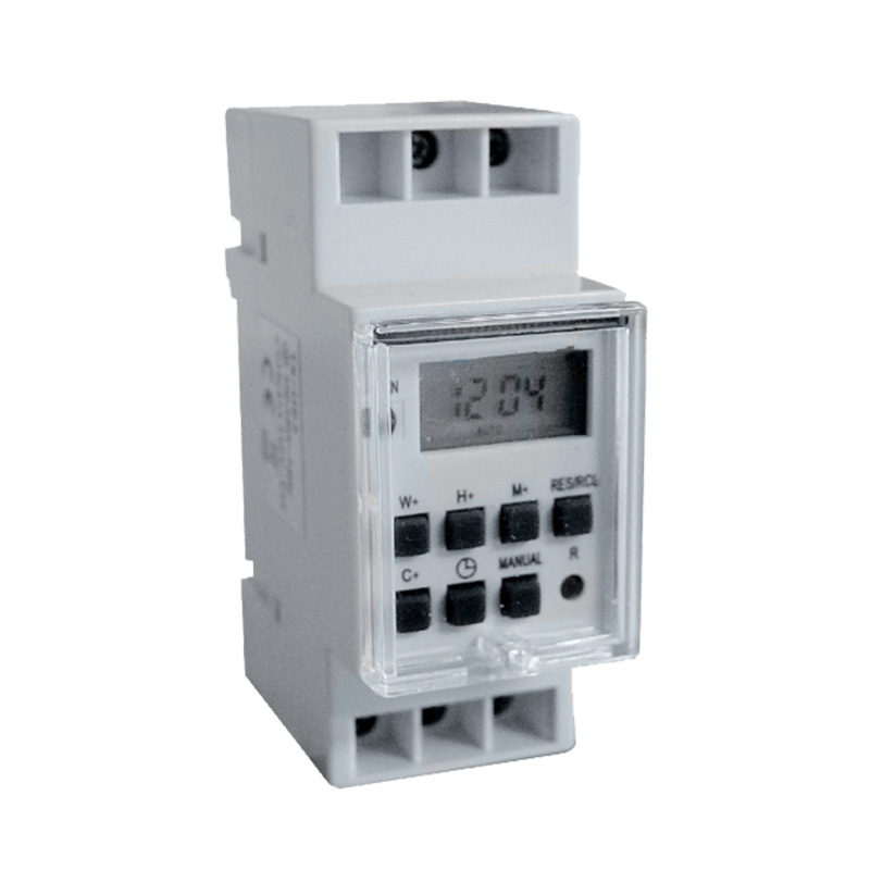 RHENES  INTERRUPTOR HORARIO DIGITAL SEMANAL 2 MOD 230VAC C/RES 100H
