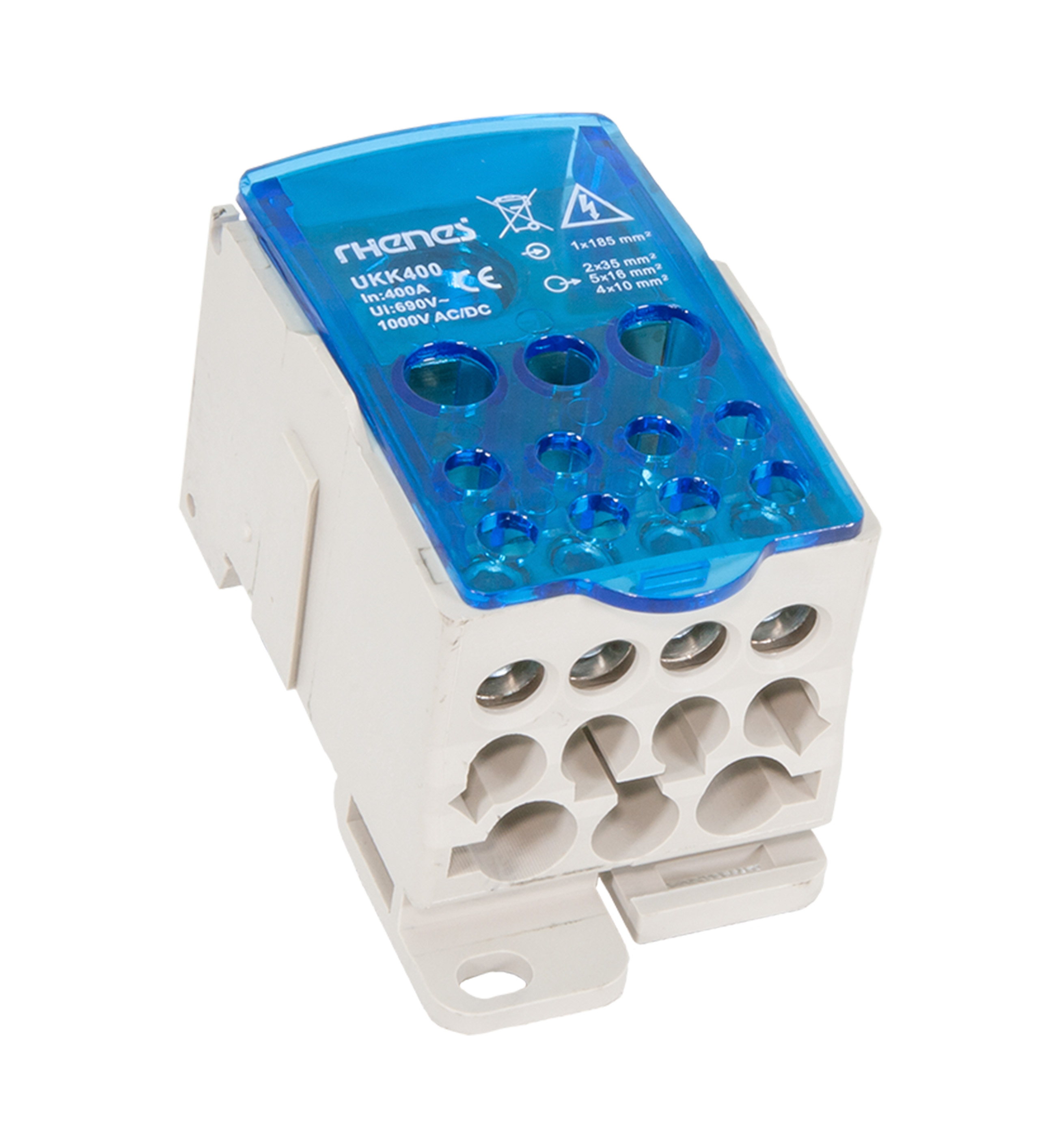 RHENES  REPARTIDOR DE FASES 1P 125A E=1*35/1*16 S=6*16 1000V 75*30*43