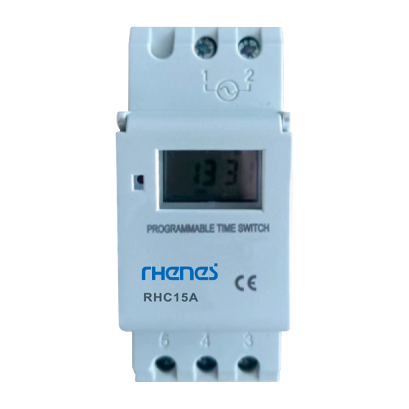 RHENES  INTERRUPTOR HORARIO DIGITAL SEMANAL 2 MOD 230VAC C/RES