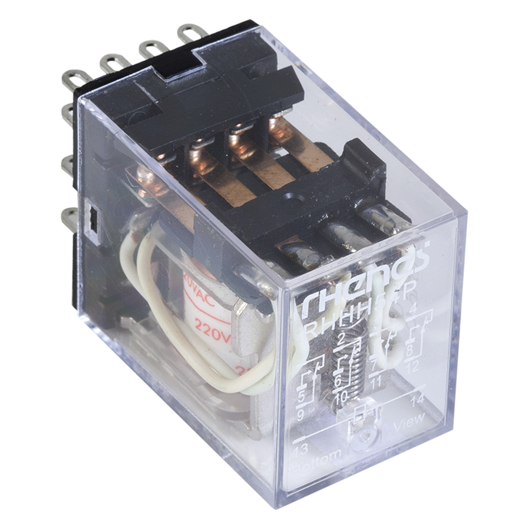 RHENES  RELE MINIATURA ECONOMICO 4NOC  110V DC