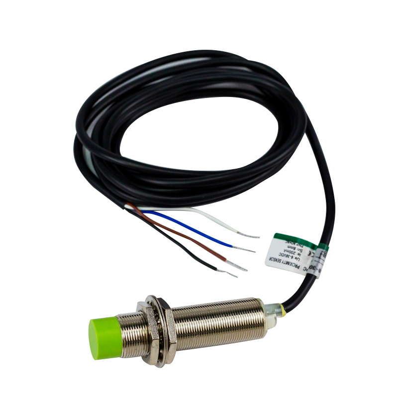 RHENES  DETECTOR INDUCTIVO NO ENRASADO M12 DETECCION 4MM 90..250AC SALIDA NO