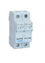 RHENES  BASE PORTAFUSIBLE CILINDRICO 10X38 2P DIN
