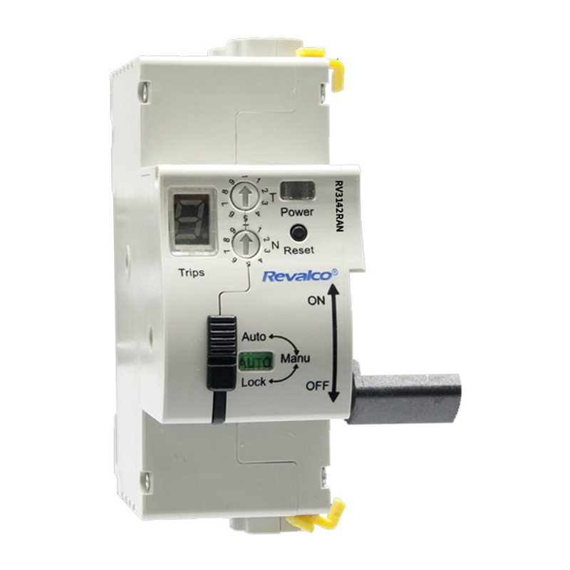 REVALCO RV3142RAN RECONECTADOR 2 MODULOS 36MM CON LED PALA CORTA NEW CENTRAL PROGRAM