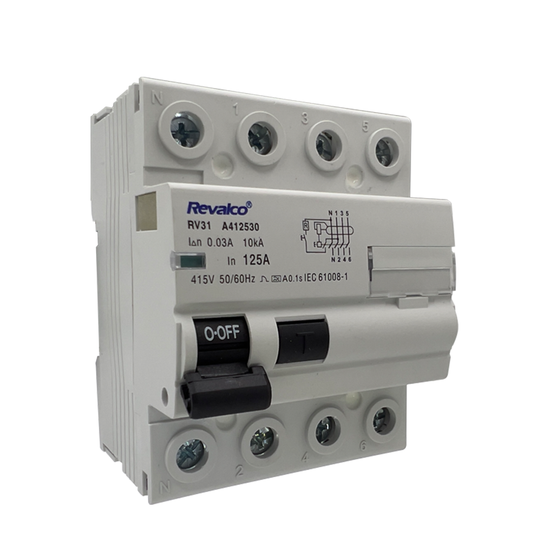 REVALCO RV31A412530 DIFERENCIAL 4P 125A  30mA A 10 KA SUPERINMUN