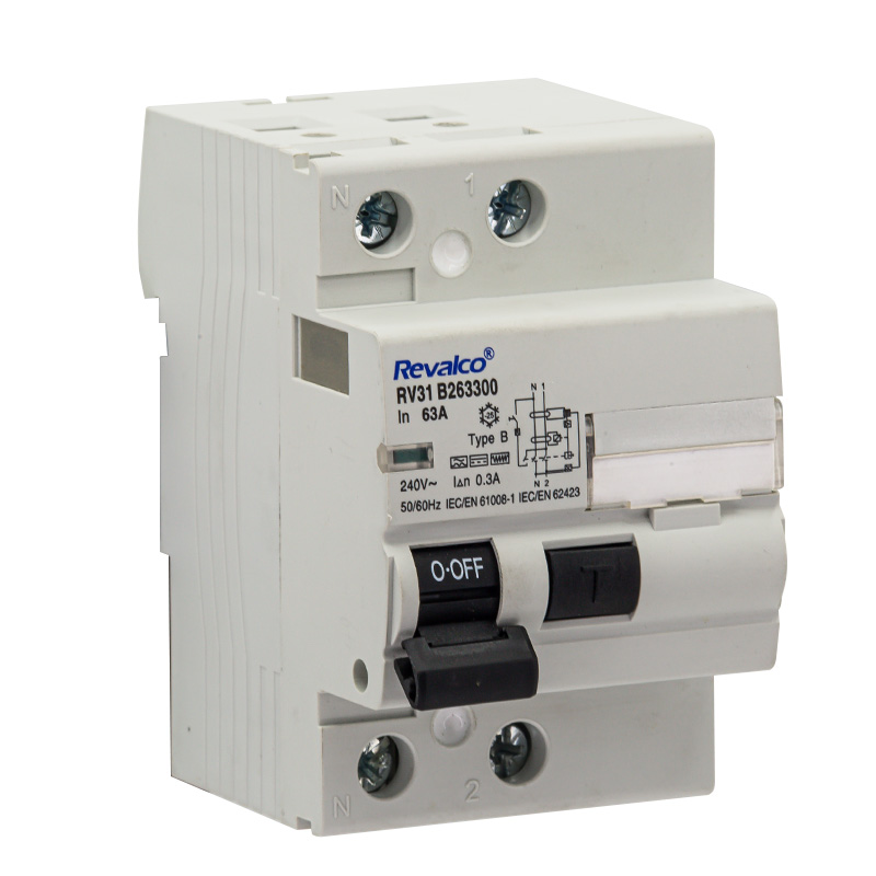 REVALCO RV31B263300 DIFERENCIAL 2P  63A 300mA B 10 KA (3 MODULOS)