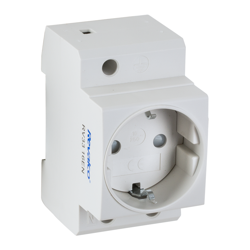 REVALCO RV33 BASE SCHUKO MODULAR 16A 250V (2,5 MODULOS)