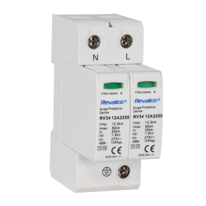 REVALCO  PROTECTOR SOBRET TRAN 2P 275V AC 12,5KA 20-50KA T1+T2 /B+C