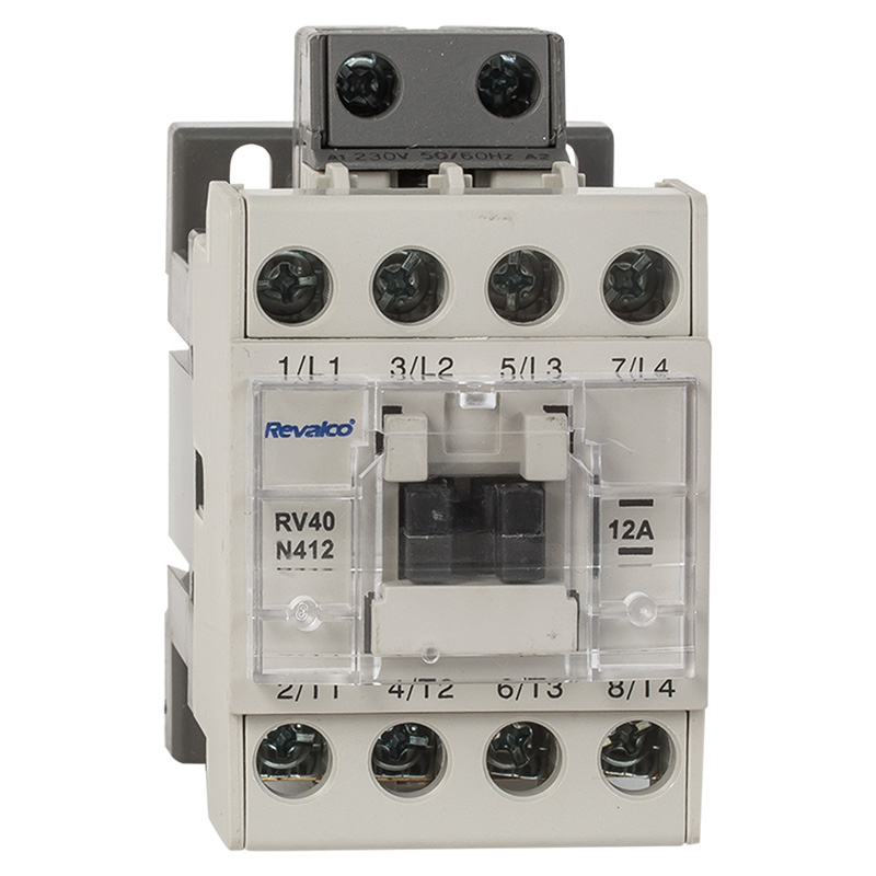 REVALCO  CONTACTOR AC 4P   12A 4NO   48V