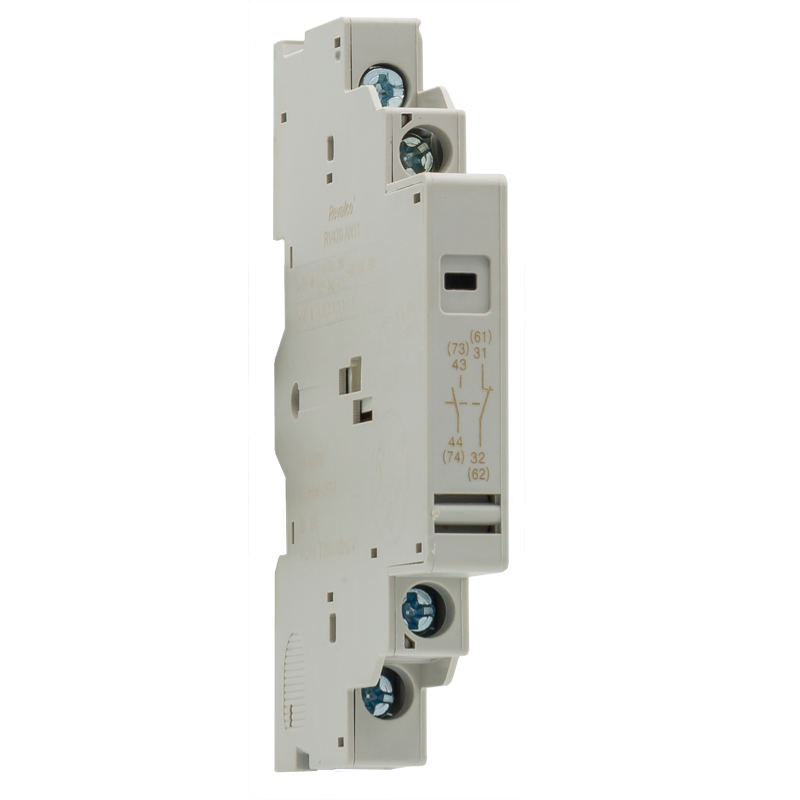 REVALCO RV420AN11 CONTACTO AUXILIAR LATERAL SERIE RV420 1NO+1NC P/GUARDAMOTOR