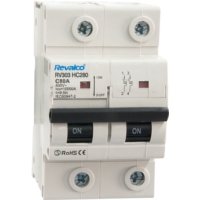 REVALCO RV303HC2100 MAGNETOTERMICO 10KA C 2P 100A INDUST 54mm