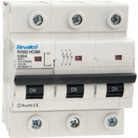 REVALCO RV303HC3100 MAGNETOTERMICO 10KA C 3P 100A INDUST 81mm