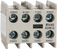 REVALCO RV40AU4M22 CONTACTO AUXILIAR FRONTAL PARA MINICONTACTOR 2NO+2NC