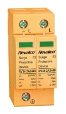 REVALCO RV342A22100 PROTECTOR SOBRET TRAN 2P B 50-100KA 275VAC/360VDC