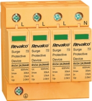REVALCO RV342A42100 PROTECTOR SOBRET TRAN 4P B  50-100KA 275VAC/360VDC